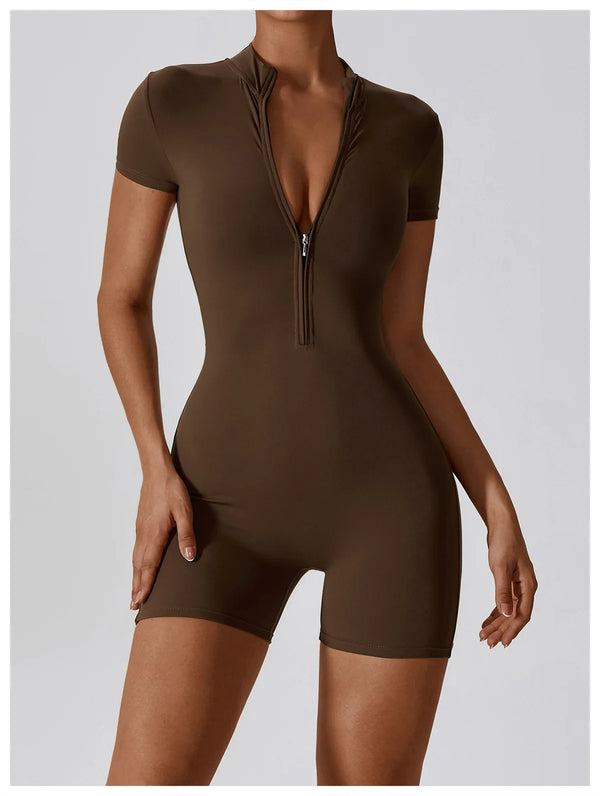 Oracle zip up Bodysuit