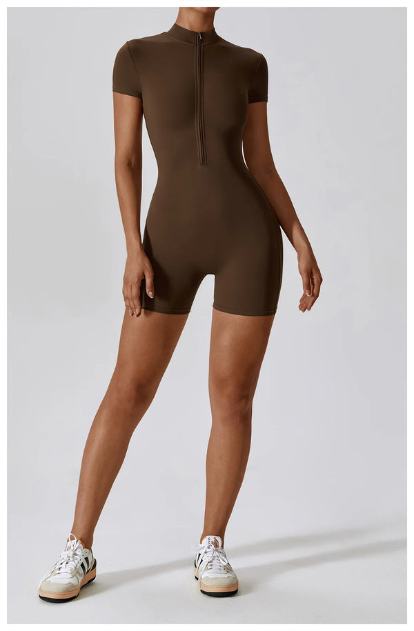 Oracle zip up Bodysuit