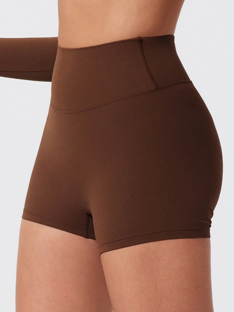 Hatha High Waist  Shorts