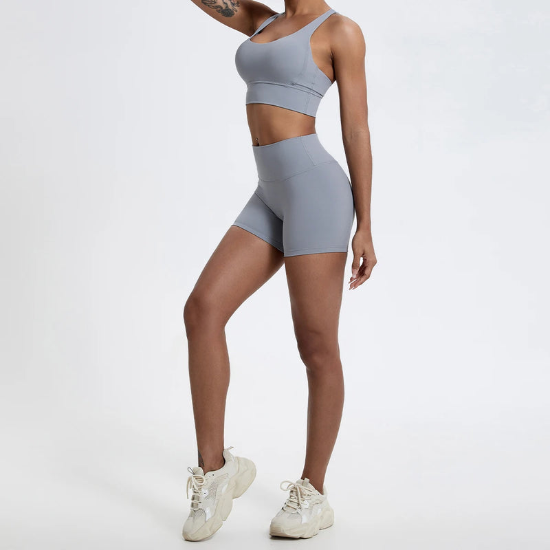 Felicity High Waist Yoga Shorts